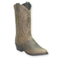 Sage Mens Brown Longhorn Cowhide Western Boots  